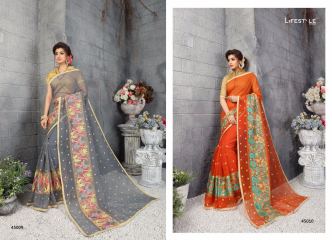 IFESTYLE FLORA COTTON FLORAL WORK COTTON WHOLESALE BEST RATE SAREE IN BY GOSIYA EXPORTS SURAT (8)