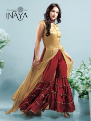 INAYA BY STUDIO LIBAS GHARARA PANTS PURE COTTON REYON COLLECTION WHOLESALE SELLER BEST RATE BY GOSIYA EXPORTS SURAT (6)