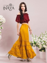 INAYA BY STUDIO LIBAS GHARARA PANTS PURE COTTON REYON COLLECTION WHOLESALE SELLER BEST RATE BY GOSIYA EXPORTS SURAT (8)
