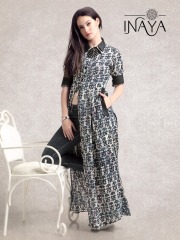INAYA BY STUDIO LIBAS MAXI SHIRT K-16 COTTON PRINTS COLLECTION WHOLESALE DEALER BEST RATE BY GOSIYA EXPORTS SURAT (4)