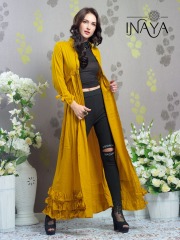 INAYA BY STUDIO LIBAS WINTER SPECIAL MAXI JACKET K-17 SERIES READY TO WEAR COLLECTION (3)