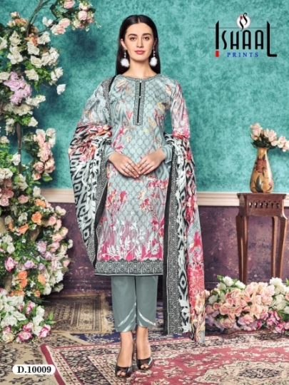 ISHAAL PRINTS PRESENTS GULMOHAR VOL 10 COTTON FABRIC SALWAR SUIT WHOLESALE DEALER BEST RATE BY GOSIYA EXPROTS SURAT (28)