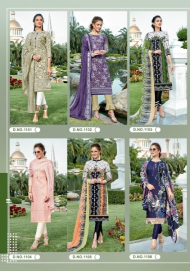 ISHAAL PRINTS PRESENTS GULMOHAR VOL 11 LAWN COTTON FABRIC DRESS MATERIAL WHOLESALE DEALER BEST RATE BY GOSIYA EXPORTS SU (19)