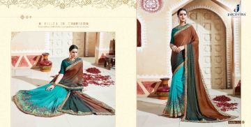 JAICHITRA KANIKA CATALOG GEORGETTE EMBROIDERED SAREES COLLECTION EXPORTS SURAT (7)