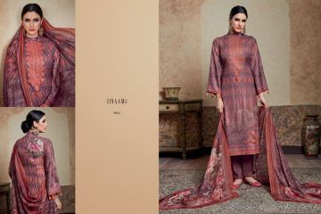 JINAAM DRESS ZARAH COTTON SATIN STRAIGHT NECK EMBROIDERED SALWAR KAMEEZ (2)