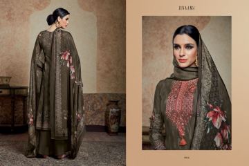 JINAAM DRESS ZARAH COTTON SATIN STRAIGHT NECK EMBROIDERED SALWAR KAMEEZ (4)