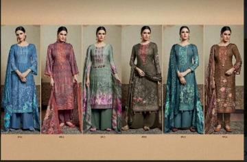 JINAAM DRESS ZARAH COTTON SATIN STRAIGHT NECK EMBROIDERED SALWAR KAMEEZ (7)