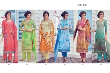 JINAAM LATEST CATALOG MILAN LAWN SALWAR SUIT AT BEST RATE BY GOSIYA EXPORTS (9)