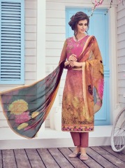 JINAAM LATEST CATALOG MILAN LAWN SALWAR SUIT AT BEST RATE BY GOSIYA EXPORTS