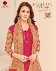 JINESH NX BY ARMANI CATALOG BOMBAY COTTON JEQAURD WORK SUITS WHOLESALER SUPPLIER BEST RATE BY GOSIYA EXPORTS SURAT