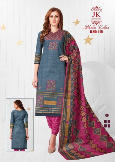 JK COTTON CLUB MALAI COTTON HEAVY LAWN  (18)