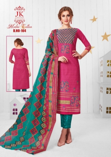 JK COTTON CLUB MALAI COTTON HEAVY LAWN  (4)