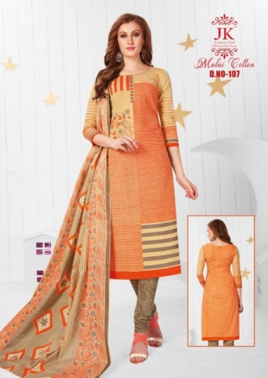 JK COTTON CLUB MALAI COTTON HEAVY LAWN  (6)