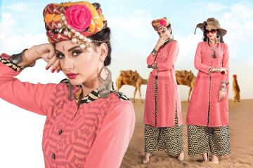 JUGANI STICHED GEORGETTE KURTI & PLAZOO COLLECTION WHOLESALE DEALER BEST RATE BY GOSIYA EXPORTS SURAT (11)