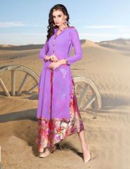 JUGANI STICHED GEORGETTE KURTI & PLAZOO COLLECTION WHOLESALE DEALER BEST RATE BY GOSIYA EXPORTS SURAT
