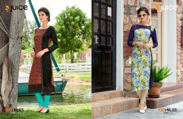 JUICE VOL 3 100 MILES CASUAL WEAR RAYON KURTI WHOLESALE BEST RATE BY GOSIYA EXPORTS SUPPLIER AND DEALER SURAT (1)