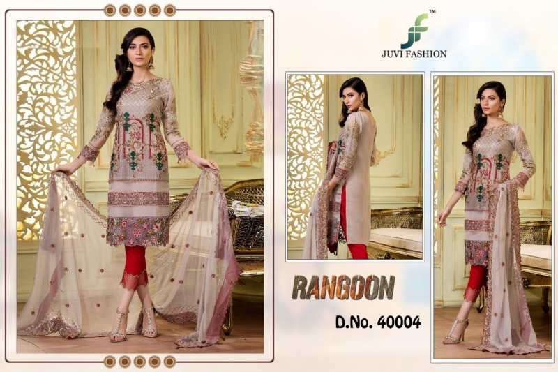 JUVI FASHION RANGOON GEORGETTE PAKISTANI SUIT WHOLESALE DEALER BEST RATE BY GOSIYA EXPORTS SURAT (5)