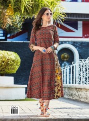Kajal style f- femina vol 3 long style kurties collection at wholesale BEST RATE BY GOSIYA EXPORTS SURAT (4)
