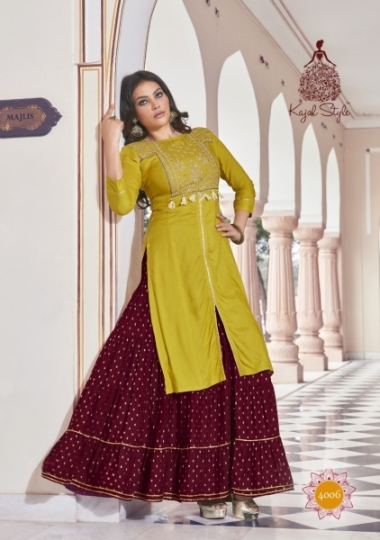 KAJAL STYLE FASHION LAKME VOL.4 ETHNIC PARTYWEAR COLLECTION  WHOLESELLER DEALER BEST RATE BY GOSIYA EXPORTS SURAT (5)