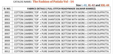 KAJREE FASHION PRESENTS PATIALA VOL 14 READYMADE DRESS WHOLESALE IN SURAT (9)