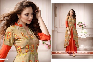 KAJREE FASHION RIVAAZ CATALOG SOFT SILKS WITH RAYON PARTY WEAR GOWNS COLLECTION (1)