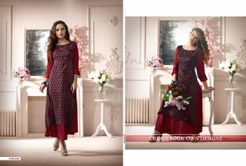 KAJREE FASHION RIVAAZ CATALOG SOFT SILKS WITH RAYON PARTY WEAR GOWNS COLLECTION (6)