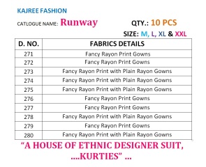 KAJREE FASHION RUNWAY RAYON PARTY WEAR KURTIS COLLECTION WHOLESALE SUPPLIER BEST RATE BY GOSIYA EXPORTS SURAT (12)