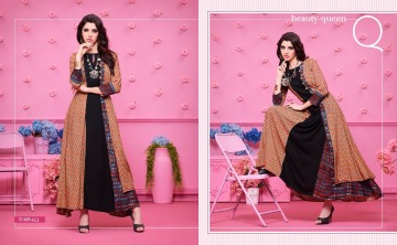 KAJREE FASHION RUNWAY RAYON PARTY WEAR KURTIS COLLECTION WHOLESALE SUPPLIER BEST RATE BY GOSIYA EXPORTS SURAT (3)