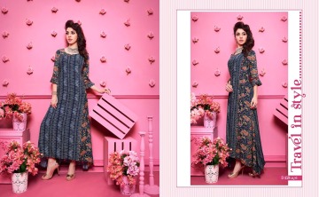 KAJREE FASHION RUNWAY RAYON PARTY WEAR KURTIS COLLECTION WHOLESALE SUPPLIER BEST RATE BY GOSIYA EXPORTS SURAT (7)