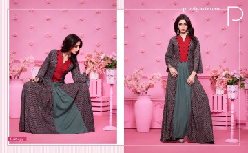 KAJREE FASHION RUNWAY RAYON PARTY WEAR KURTIS COLLECTION WHOLESALE SUPPLIER BEST RATE BY GOSIYA EXPORTS SURAT (8)