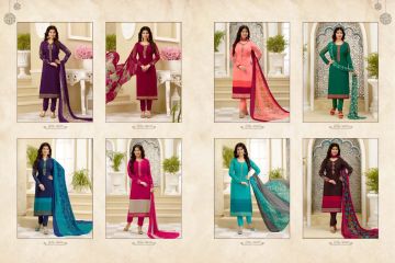 KALA FASHION SILKY 96 CRAPE PRINTS EMBROIDERED SALWAR KAMEEZ COLLECTION WHOLESALE BEST RATE BY GOSIYA EXPORTS SUR