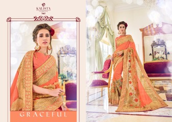 KALISTA FASHION BY AAFREEN CATALOGUE DESIGNER PARTY WEAR SAREES COLLECTION WHOLESALE BEST RATE BY GOSIYA EXPORTS SURAT (8)