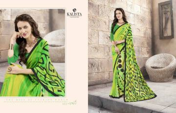 KALISTA FASHION LILY VOL 1 GEORGETTE PRINTS SAREES WHOLSALER BEST RATE BY GOSIYA EXPORTS (11)