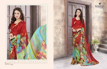 KALISTA FASHION LILY VOL 1 GEORGETTE PRINTS SAREES WHOLSALER BEST RATE BY GOSIYA EXPORTS (2)