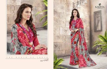 KALISTA FASHION LILY VOL 1 GEORGETTE PRINTS SAREES WHOLSALER BEST RATE BY GOSIYA EXPORTS (5)