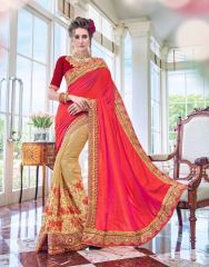 KALISTA FASHION SHINE FANCY EMBROIDERED WHOLESALE PARTY WEAR SAREES COLLECTION DEALER BEST RATE BY GOSIYA EXPORTS SURAT