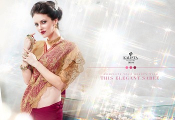 Kalista starlet party wear saree catalog WHOLESALE BEST RATE (15)