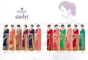 Kalista starlet party wear saree catalog WHOLESALE BEST RATE (3)