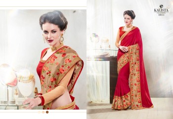 Kalista starlet party wear saree catalog WHOLESALE BEST RATE (4)