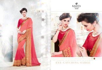 Kalista starlet party wear saree catalog WHOLESALE BEST RATE (6)