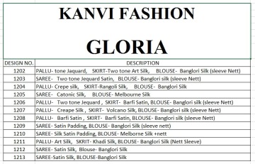 KANVI FASHION GLORIA CATALOG FANCY DESIGNER PARTY WEAR EMBROIDERED (13)