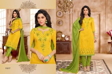 KAPIL TRENDZ JHANKAR CATALOGUE COTTON FANCY WORK CASUAL WEAR COLLECTION (11)