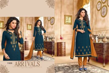 KAPIL TRENDZ JHANKAR CATALOGUE COTTON FANCY WORK CASUAL WEAR COLLECTION (3)