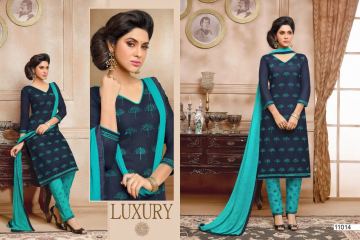 KAPIL TRENDZ JHANKAR CATALOGUE COTTON FANCY WORK CASUAL WEAR COLLECTION (8)