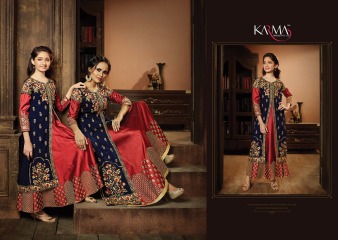 KARMA TRENDZ 8181-8185 SERIES MOM & DAUGHTER COLLECTION WHOLESALE SUPPLIER DEALER BEST RATE BY GOSIYA EXPORTS SURAT (1)