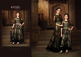 KARMA TRENDZ 8181-8185 SERIES MOM & DAUGHTER COLLECTION WHOLESALE SUPPLIER DEALER BEST RATE BY GOSIYA EXPORTS SURAT (2)