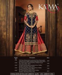 KARMA TRENDZ 8181-8185 SERIES MOM & DAUGHTER COLLECTION WHOLESALE SUPPLIER DEALER BEST RATE BY GOSIYA EXPORTS SURAT (6)