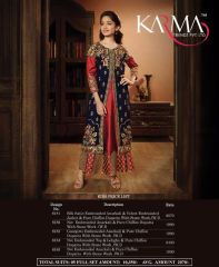 KARMA TRENDZ 8181-8185 SERIES MOM & DAUGHTER COLLECTION WHOLESALE SUPPLIER DEALER BEST RATE BY GOSIYA EXPORTS SURAT (7)