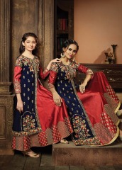 KARMA TRENDZ 8181-8185 SERIES MOM & DAUGHTER COLLECTION WHOLESALE SUPPLIER DEALER BEST RATE BY GOSIYA EXPORTS SURAT