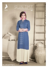 KAYA BLUEBERRY VOL 4 CATALOGUE REYON CASUAL WEAR KURTI COLLECTION WHOLESALE DEALER SUPPLIER (1)